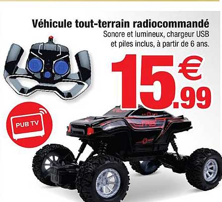 véhicule tout-terrain radiocommandé