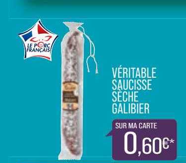 Véritable Saucisse Sèche Galibier