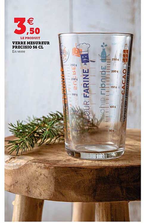 verre mesureur precisio 56 cl