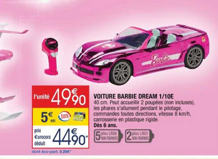Voiture Barbie Dream 1-10e
