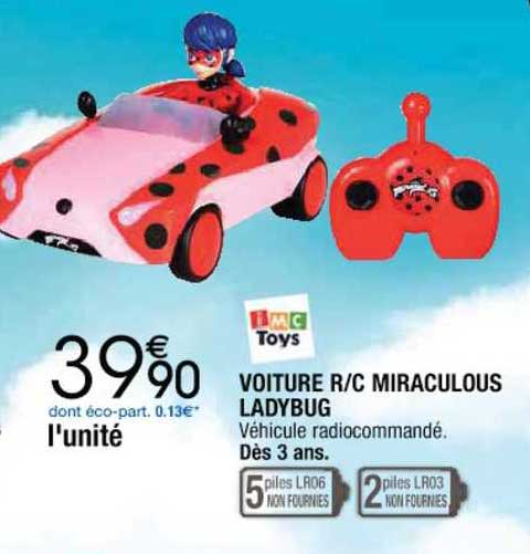 voiture r-c miraculous ladybug
