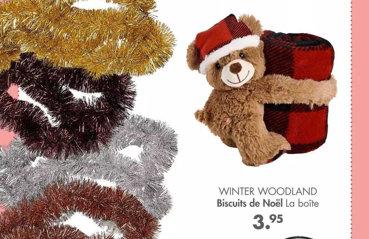 biscuits de noël winter woodland