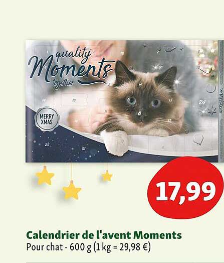 calendrier de l'avent moments