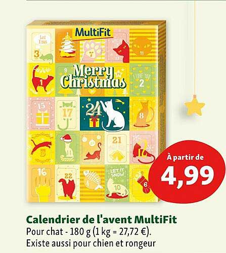 calendrier de l'avent multifit