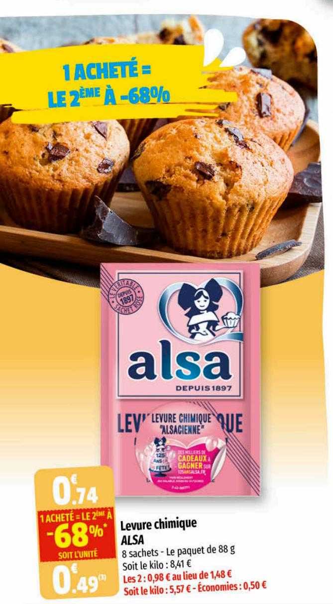 levure chimique alsa