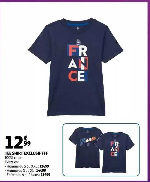 tee shirt exclusif fff