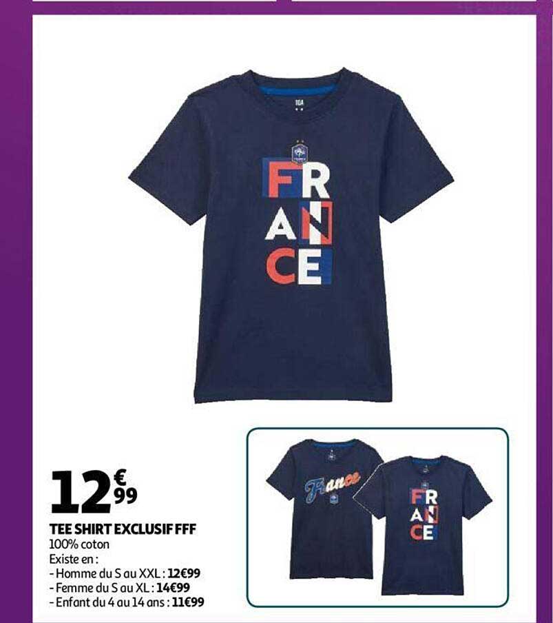 tee shirt exclusif fff