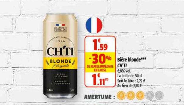 Bière Blonde Ch'ti