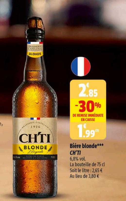 Bière Blonde Ch'ti