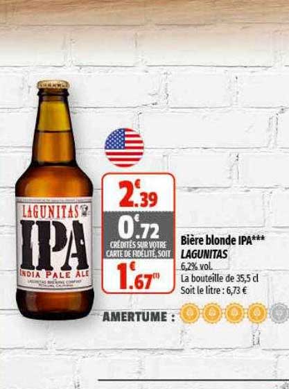 Bière Blonde Ipa Lagunitas