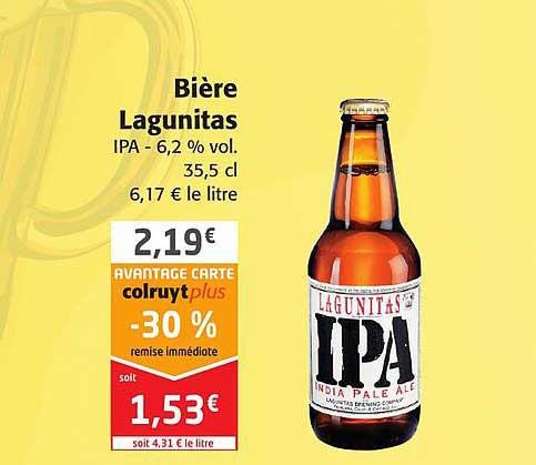 bière lagunitas ipa