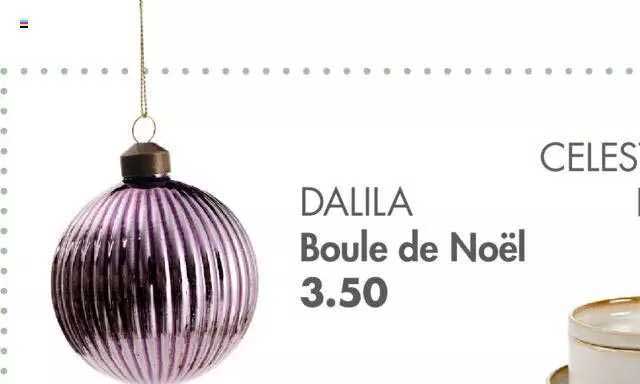 Boule De Noël Dalila