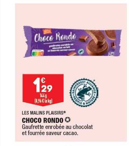 choco rondo les malins plaisirs