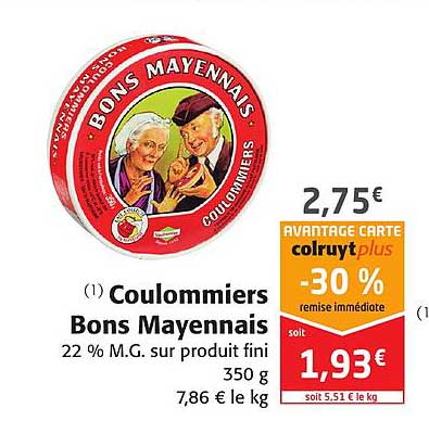 coulommiers bons mayennais