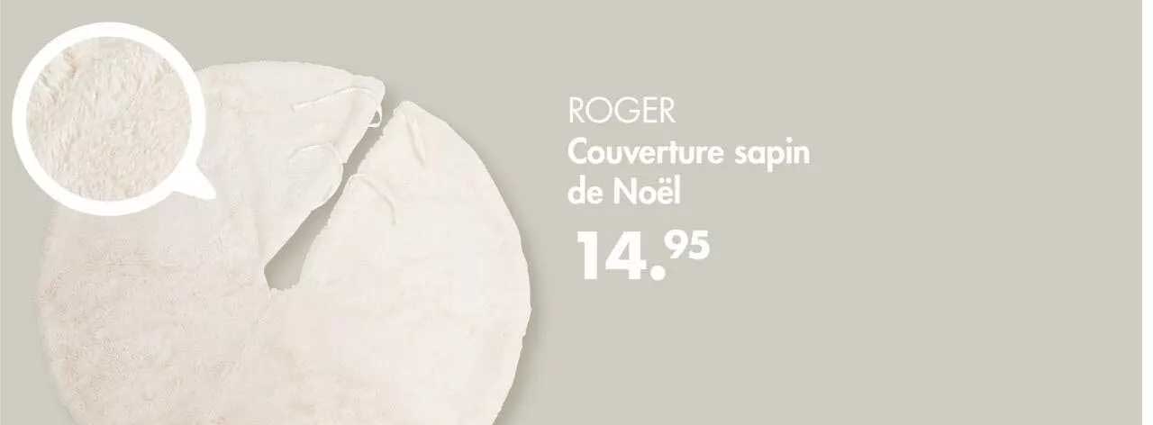 Couverture Sapin De Noël Roger