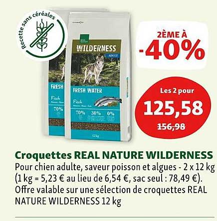 croquettes real nature wilderness