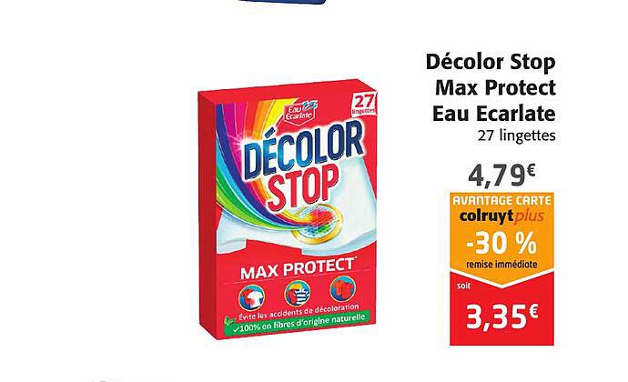 Décolor Stop Max Protect Eau Ecarlate