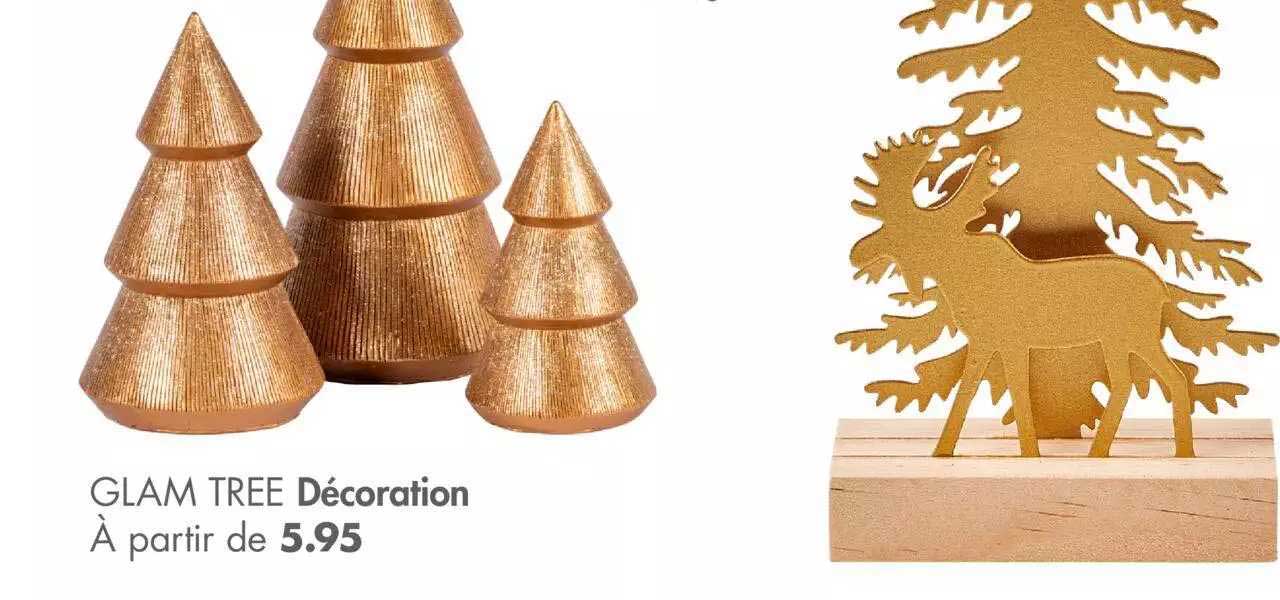 décoration glam tree