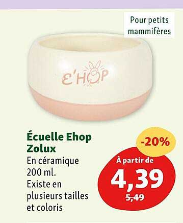 écuelle ehop zolux