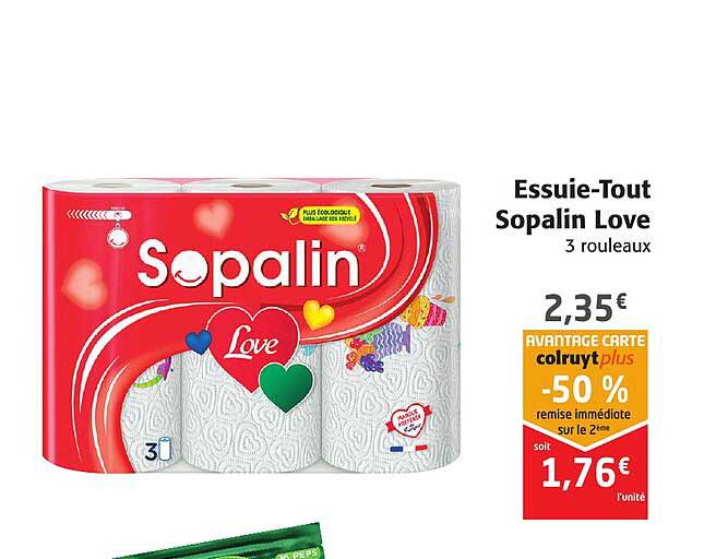 essuie-tout sopalin love