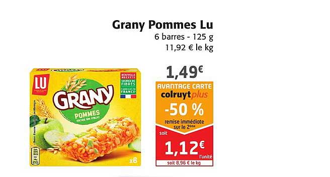 Grany Pommes Lu