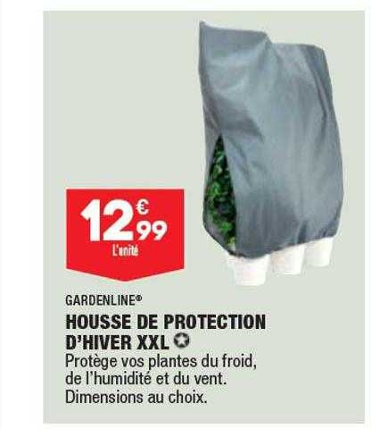 housse de protection d'hiver xxl gardenline