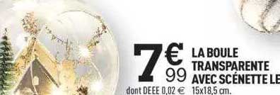 La Boule Transparente Avec Scénette