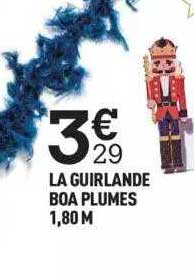 la guirlande boa plumes 1,8 m