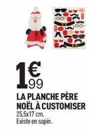 La Planche Père Noël à Customiser