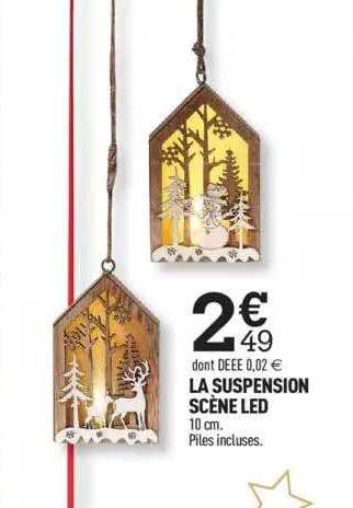 La Suspension Scène Led