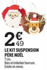 le kit suspension père noël