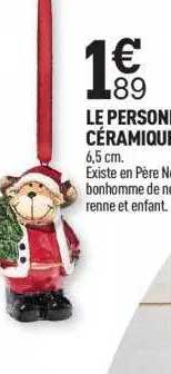 le personnage céramique
