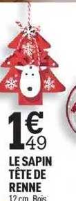 le sapin tête de renne