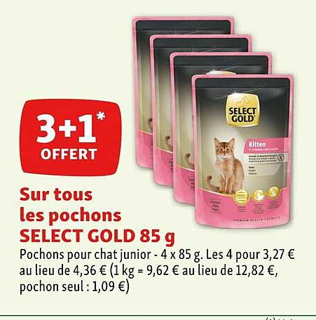 Les Pochons Select Gold 85 G