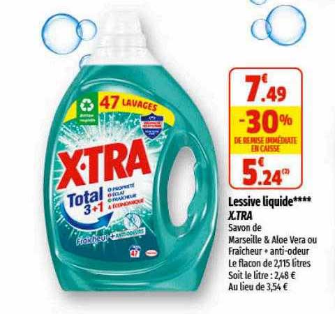 Lessive Liquide X-tra