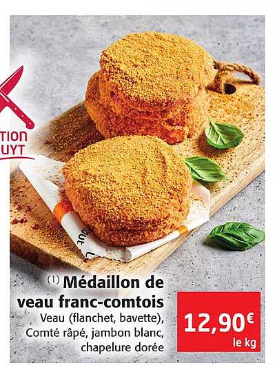 Médaillon De Veau Franc-comtois