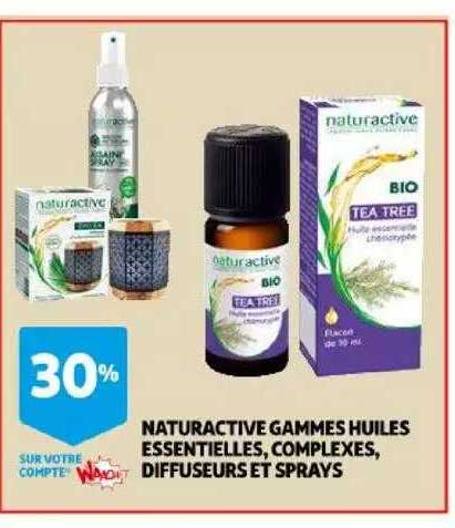 Naturactive Gammes Huiles Essentielles, Complexes, Diffuseurs Et Sprays