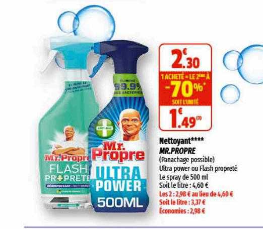nettoyant mr. propre