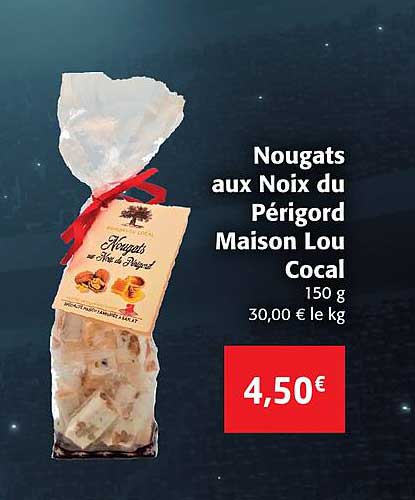 nougats aux noix du périgord maison lou cocal