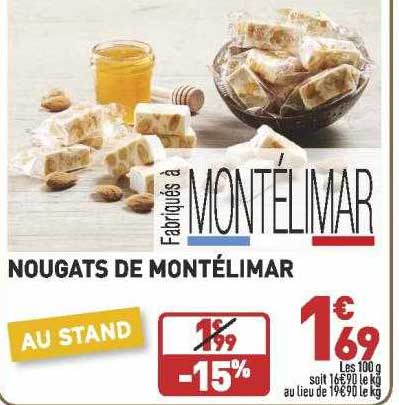 nougats de montélimar