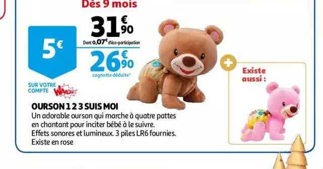 ourson 1 2 3 suis moi