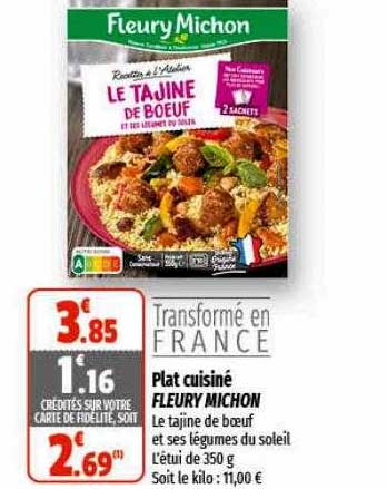 plat cuisiné fleury michon