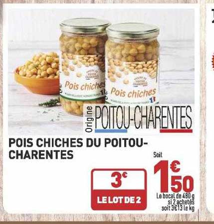 pois chiches du poitou-charentes