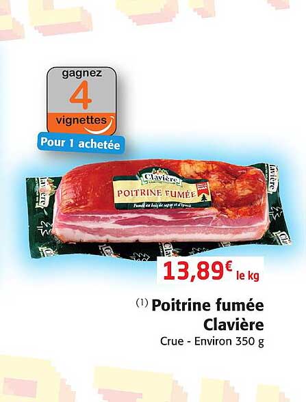 Poitrine Fumée Clavière