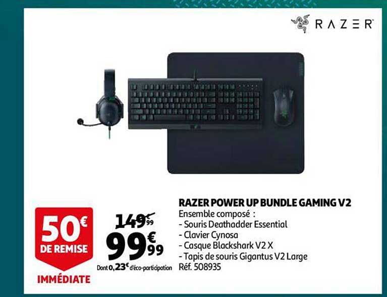 razer power up bundle gaming v2