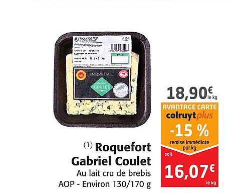 roquefort gabriel coulet