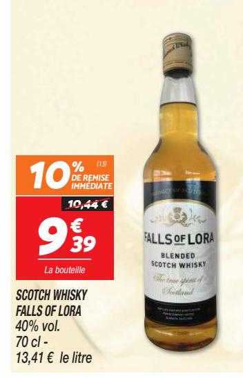 scotch whisky falls of lora 40% vol.