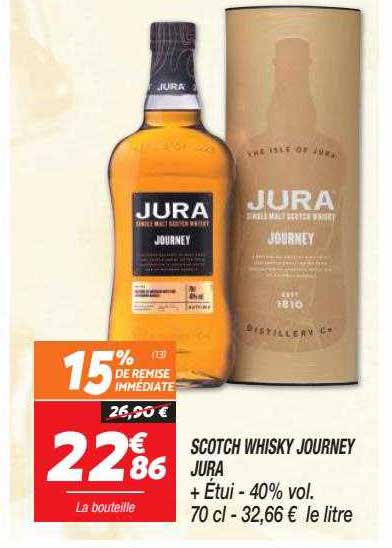 scotch whisky journey jura + étui 40% vol.