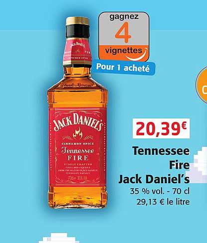 tennessee fire jack daniel's