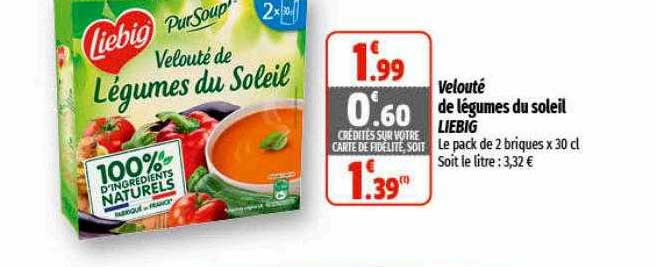 Velouté De Légumes Du Soleil Liebig